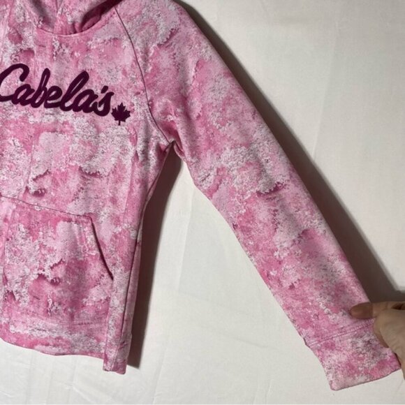 Cabela’s Pink Pullover Embroidered Hoodie M - Picture 14 of 16